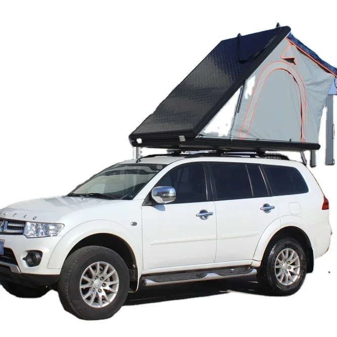 Roof tent house fully automatic outdoor self-driving tour suv hard top car camping aluminum alloy car tent