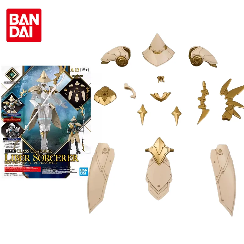 

Bandai Original 30MF 30ML Модель Комплект Аниме Фигурка 1/144 CLASS UP ARMOR LIBER SORCERER Фигурки Игрушки Подарки для детей