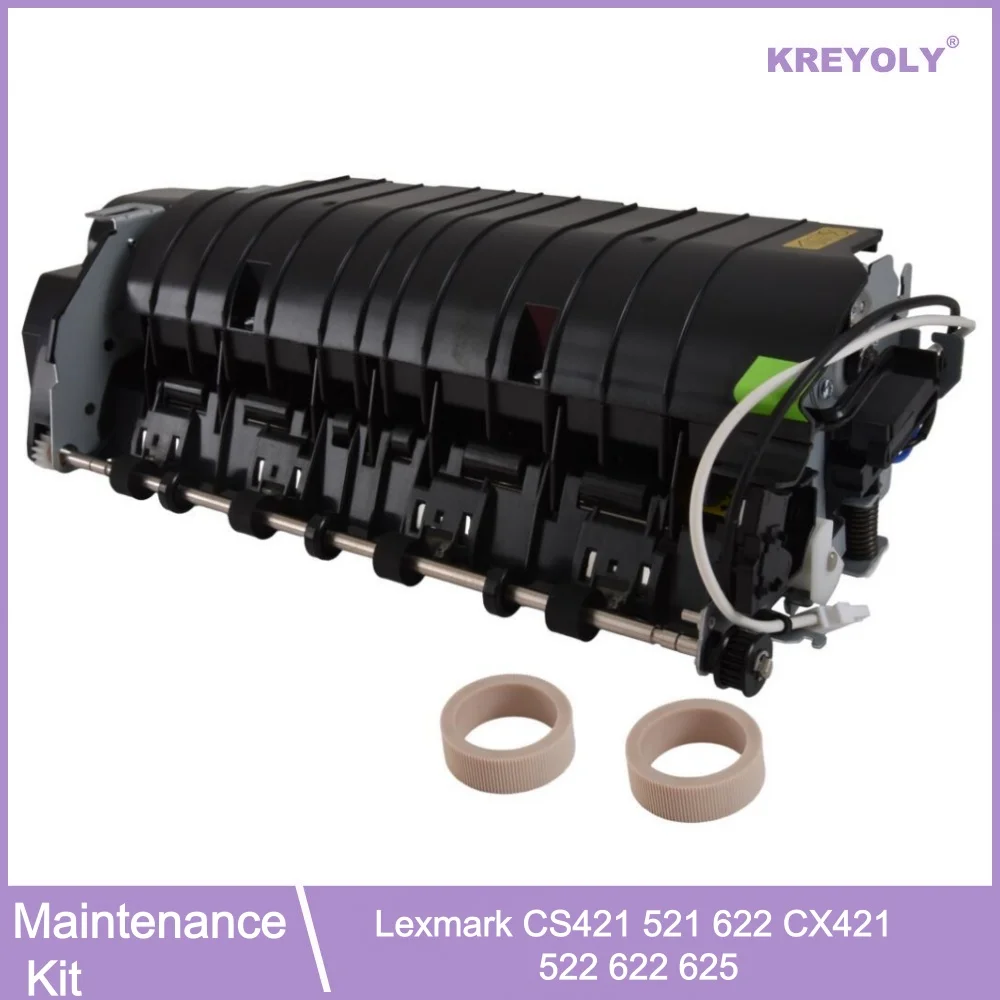 Premium Fuser Maintenance Kit for Lexmark CS421 521 622 CX421 522 622 625 Fuser Unit with Pickup Tire 110V 41X2096 220V 41X2097