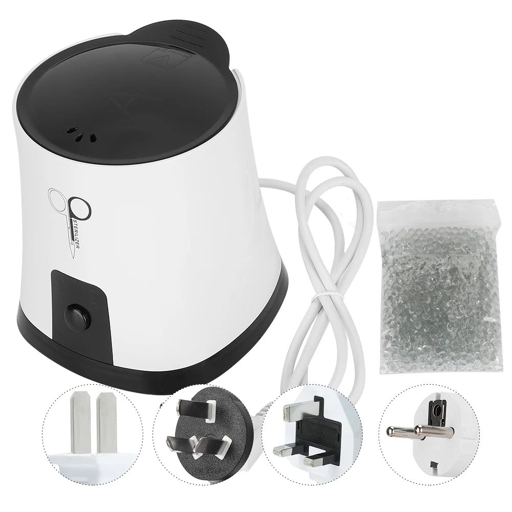 Machine de nettoyage pour nail art 100W, machine de nettoyage à haute température, outils de nail art, ciseaux, boîte de nettoyage automatique