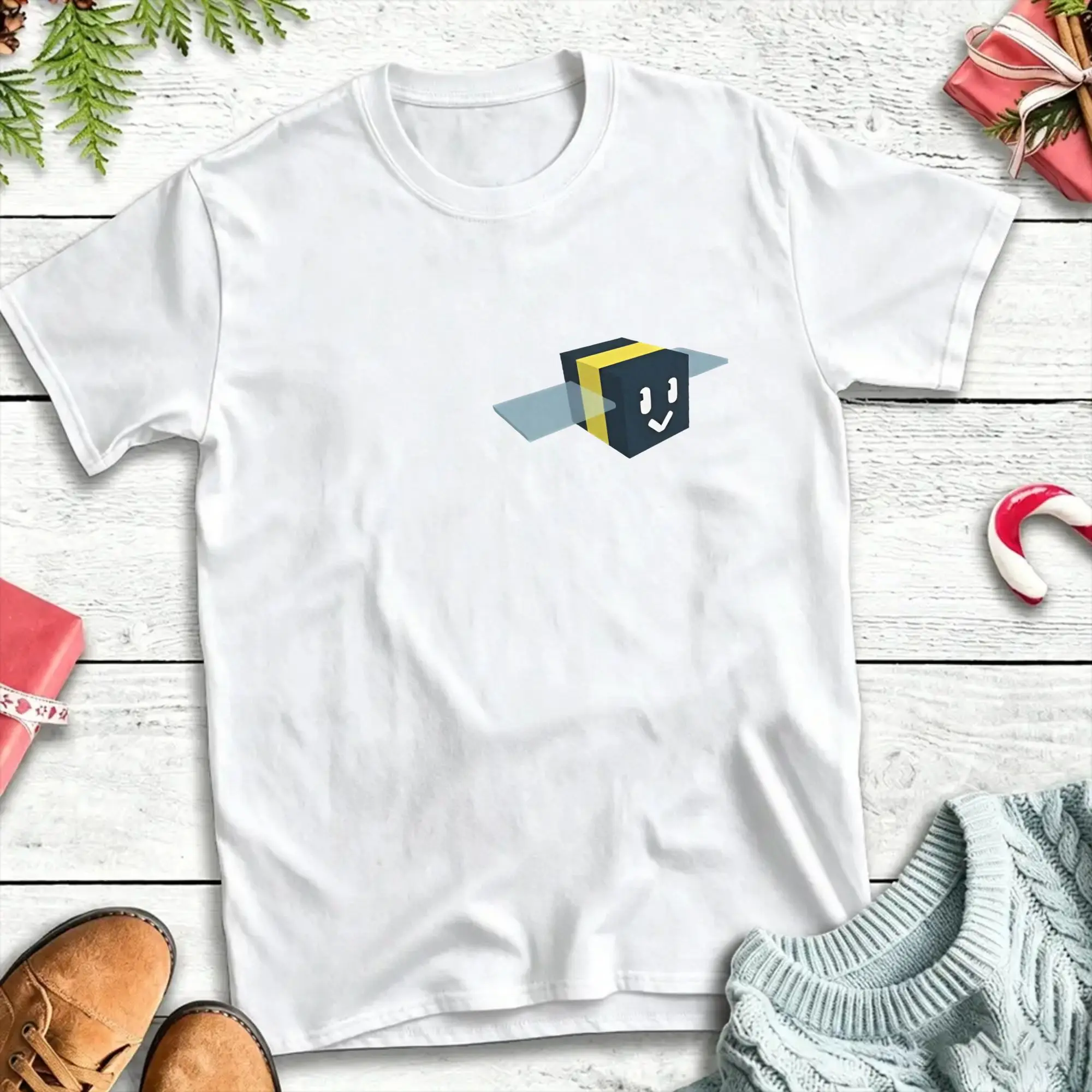 Basic Bee Swarm Simulator T Shirt for Men Women 100% Cotton Funny T-Shirts Round Collar Tees Short Sleeve Clothes Graphic