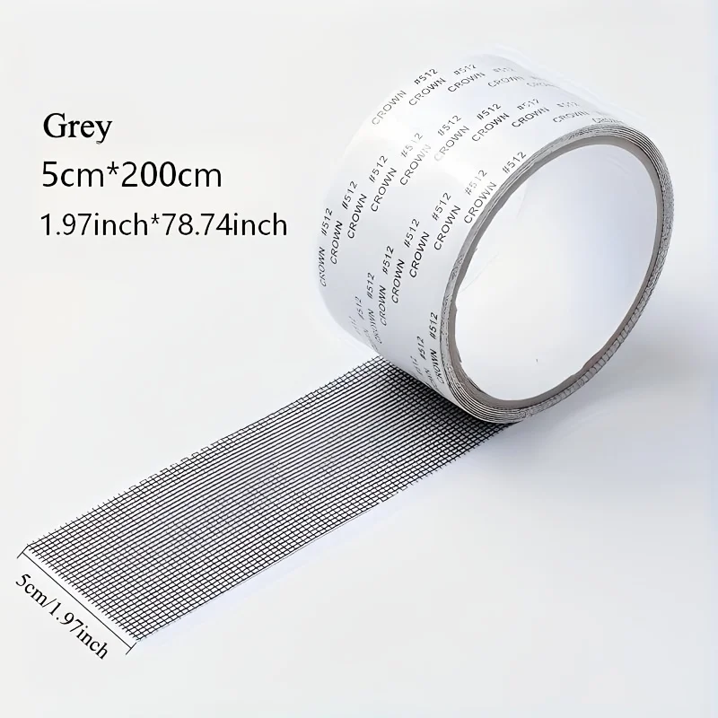 Self Adhesive Screen Repair Tape, Window Door Screen Mesh Repair Patches for Broken Net Fix