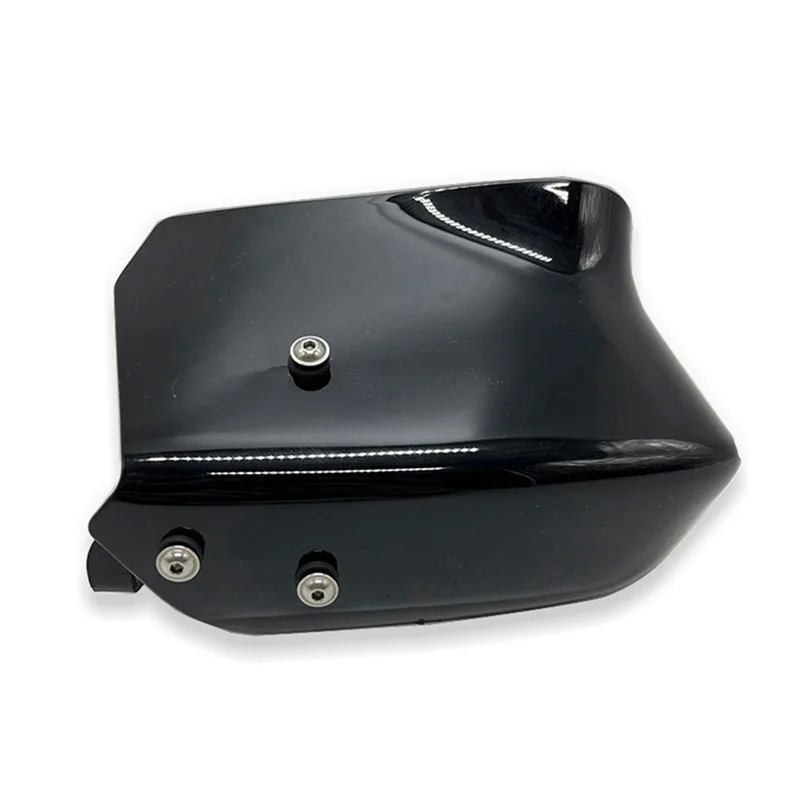 

T48C_Motorcycle Handguards Shield Hand Guard Protector Windshield (Black)