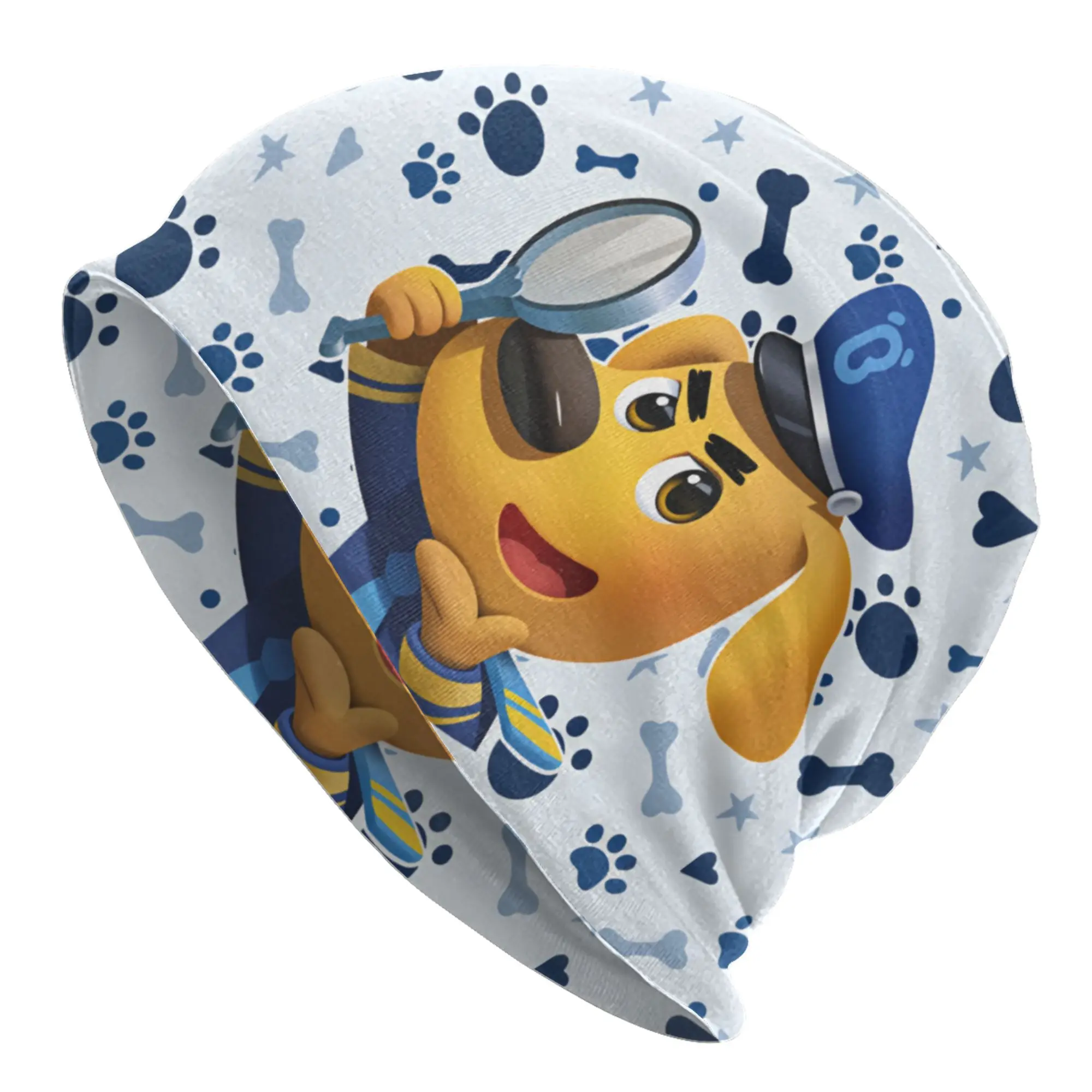 S-Sheriff L-Labrador D-Dog Skullies Beanies Caps Unisex Winter Warm Knit Hat Women Men Cool Adult Bonnet Hats Outdoor Ski Cap