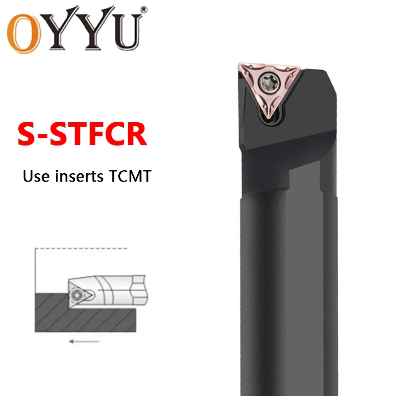 S08K S10K-STFCR11 S12M S16Q S20R S25S STFCR16 STFCR09 STFCR11 Internal Turning Tool Holder CNC Lathe Tool Shank Boring Bar STFCR