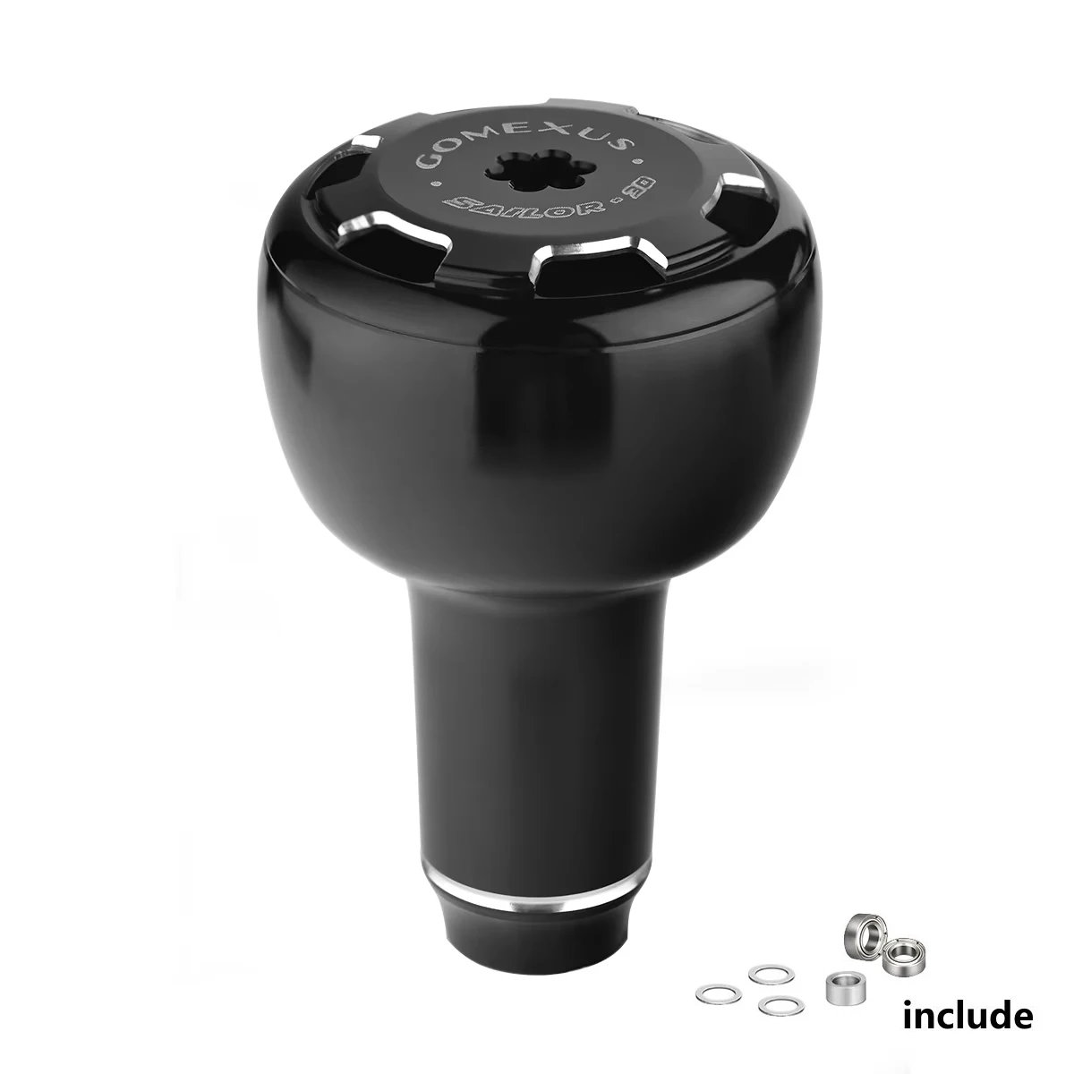Gomexus Knopf A30 30mm Aluminium Angelrollen-Griffknopf für Baitcasting- und Spinnrollen Angel-Upgrade – Detail 2