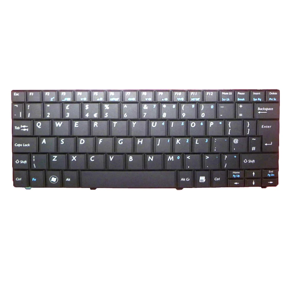 UK Laptop Keyboard For DELL For Wyse Thin Client X90M7 X90MW X00M XN0M 7000 7452-X50M 7492-X90M7 MP-09G76GB-930 Black New