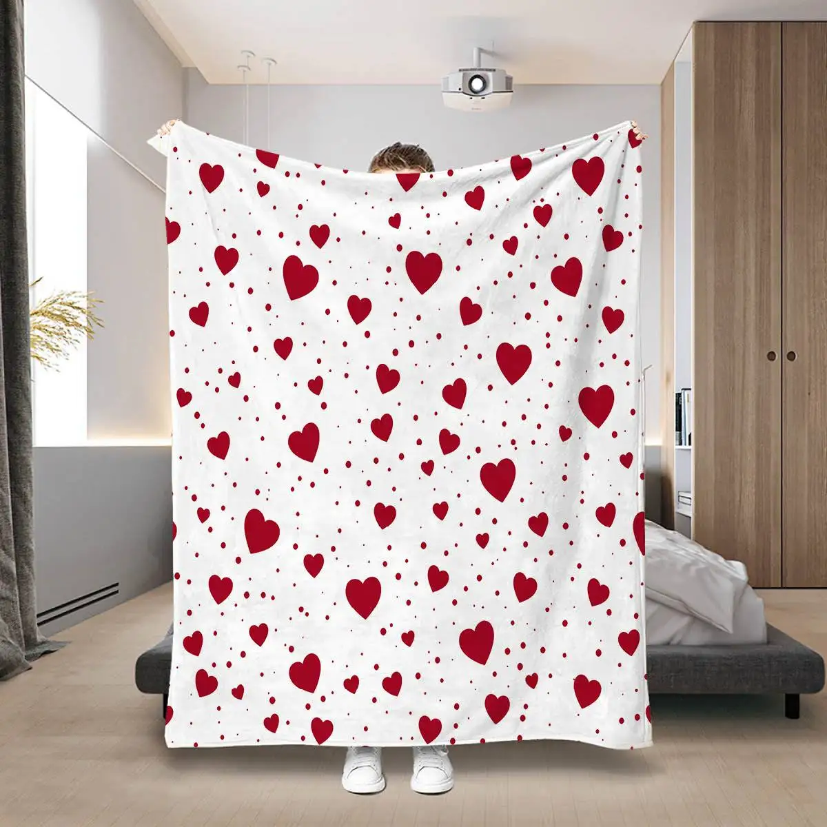 Vikama Heart-Print …