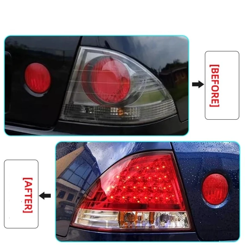 LED لمبة خلفية مع غطاء صندوق السيارة ضوء لكزس is200 1998-2005 تعديل مصباح مكبح بدوره إشارة عكس الضوء