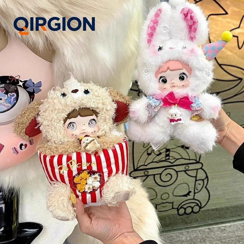 

Плюшевая кукла-кролик Nommi Kawaii в закрытой упаковке, коллекционная мягкая игрушка, подвеска для сумки, подарок-сюрприз в детском стиле для девочек