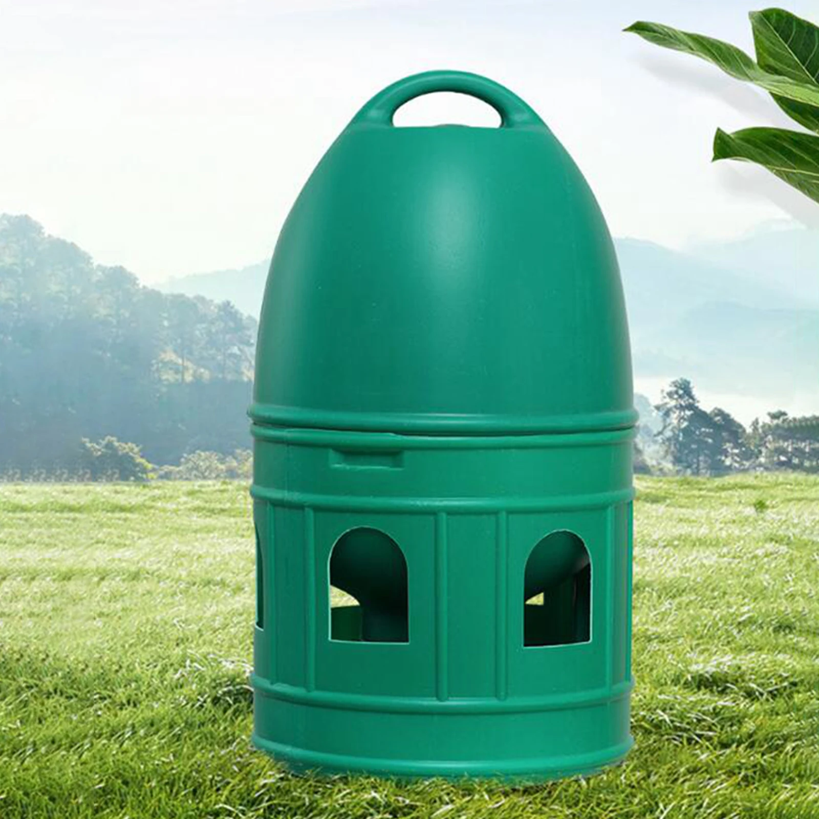 3L/5L Bird Water Drinker Parrot Parakeet Pigeon Duck Dove Water Dispenser Automatic Feeder with Hanging Handle Bird Pot