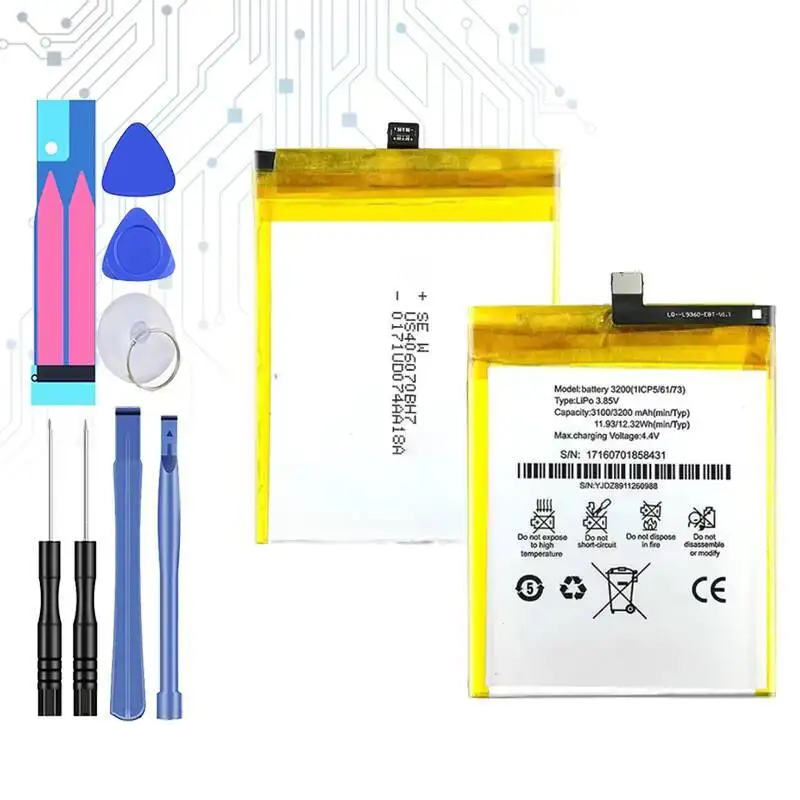 

For BQ Aquaris X5 Plus 3200 3200Mah Long Lasting Mobile Phone Battery