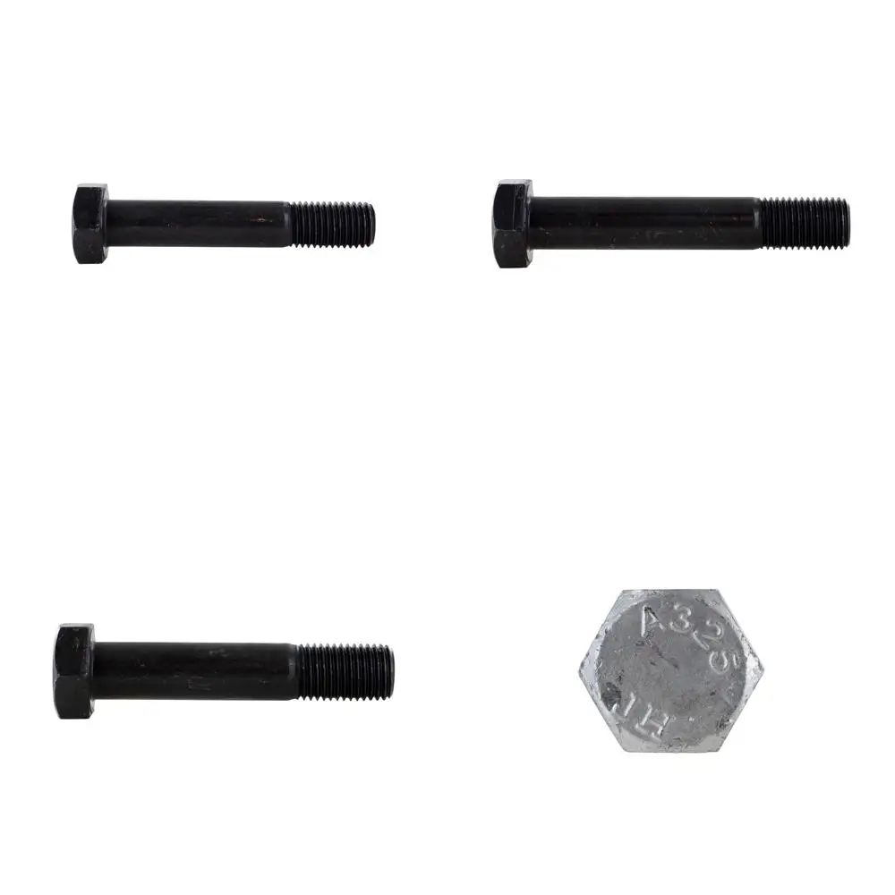 

Heavy Hex Structural Bolts 7/8-9 x 5 - 10 Pack, Plain Finish, Type 1, Suitable for A325 Applications