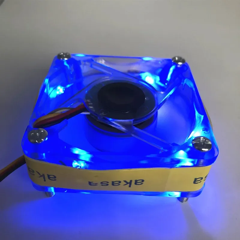 

pa 2 шт. AKASA 60 мм шарикоподшипник светодиодный охлаждающий вентилятор 6 см 60*60*20 мм охлаждающий вентилятор DC12V 2,5 Вт корпус компьютера светодиодный вентилятор с 3 контактами