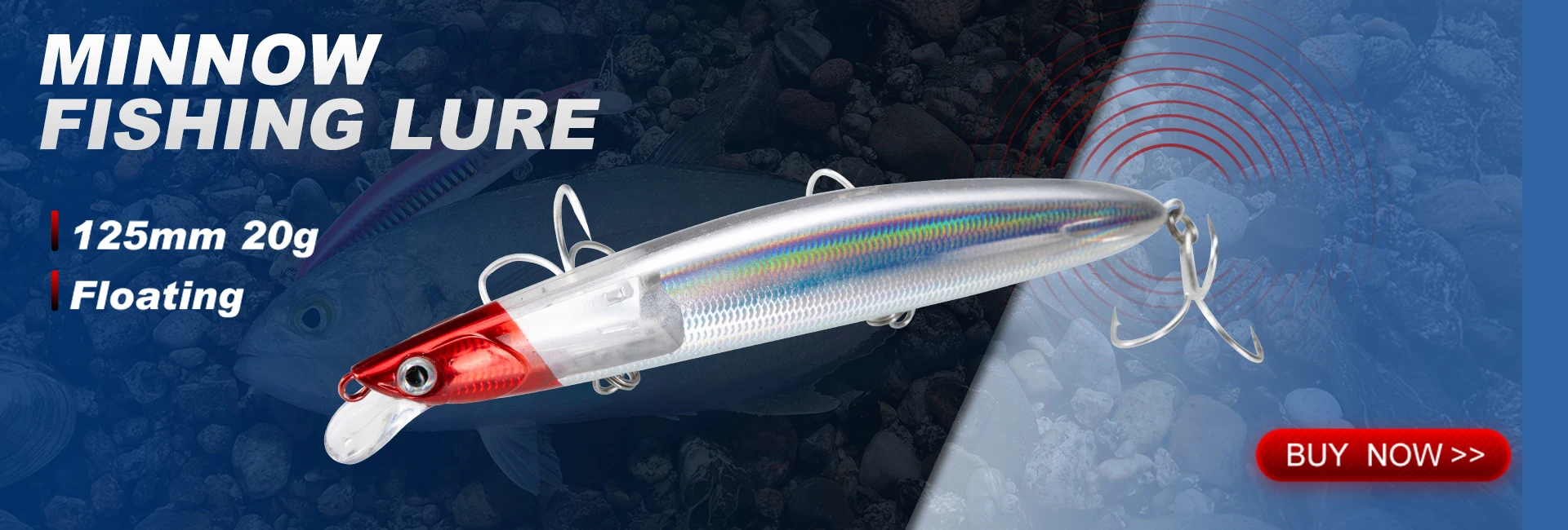 D1 Groundbait Wobblers 110mm16g Langsam schwimmender Minnow-Köder mit großer Lippe, weit werfender Jerkbait, künstlicher Köder für Barsch DT5001 – Detail 3