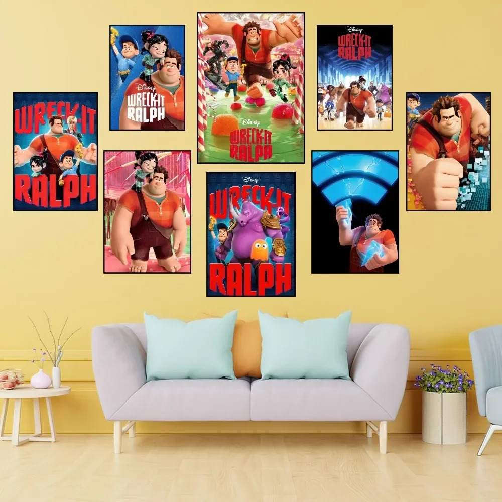 Disney Wreck-It Ralph Poster Prints Wall Painting Bedroom Living Room Decoration Office Home