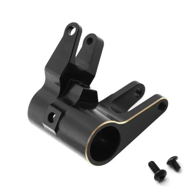 طلاء أسود النحاس المحور الأمامي ربط جبل ل محوري SCX10 برو 1/10 RC الزاحف سيارة ترقية أجزاء الملحقات