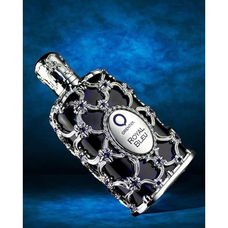 Роскошная коллекция Orientica Royal Bleu Extrit DE Parfum с банкетками бергамота Элегантный и энигматический аромат 2,7 Onzas