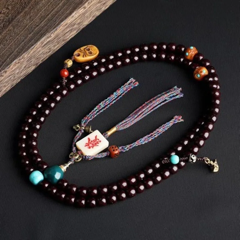 Moon Bodhi Ancient Craftsmanship Offering Set 108 High-End Premium Bracelet And Necklace