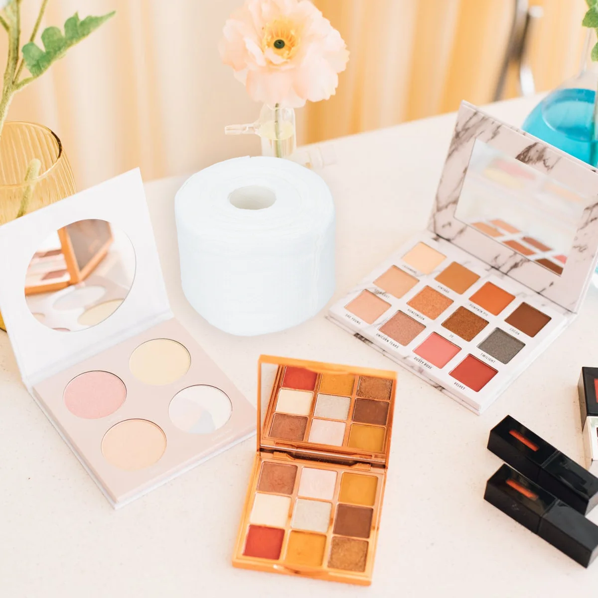 Almohadillas multiusos de tejido de algodón facial suave de algodón desechable para quitar el maquillaje y las uñas del cuidado de la piel