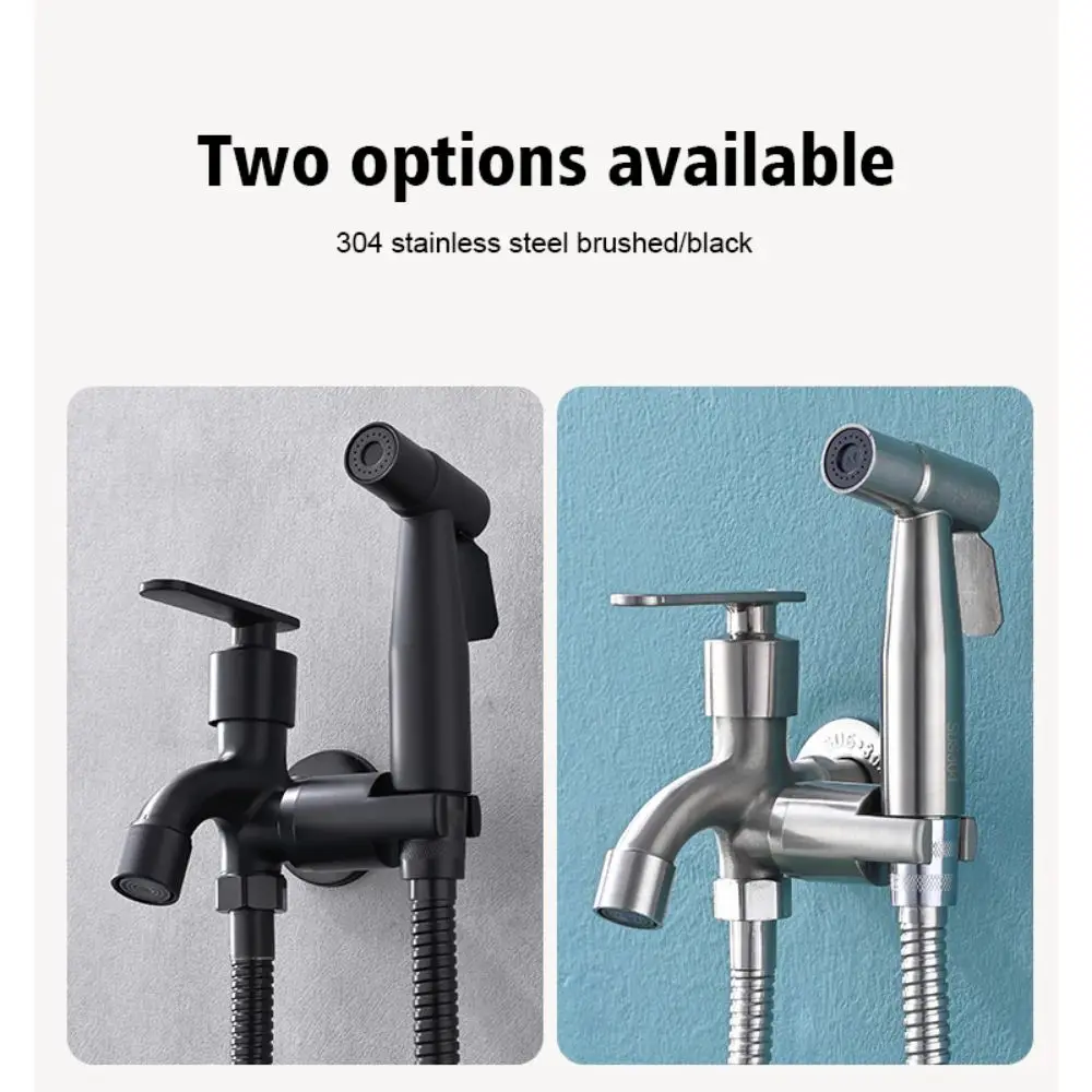 G1/2 Interface Bathroom Showerhead Set High Pressure 1 in 2 Out Two Way Handheld Shower Hand Water Saving Easy To Install