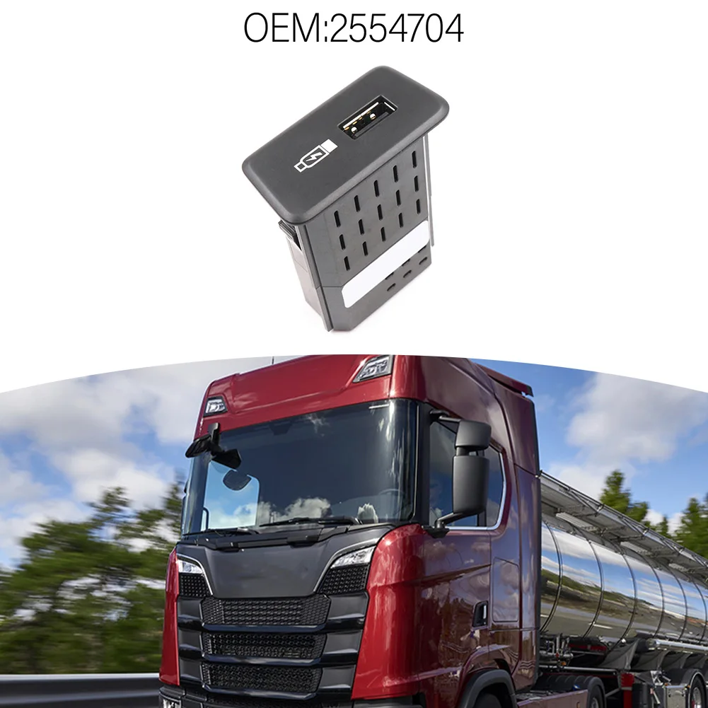 

Для Scania R USB-разъемы для портов, вспомогательные автомобильные аксессуары, деталь 2554704, замена, установка, совместимая с OEM