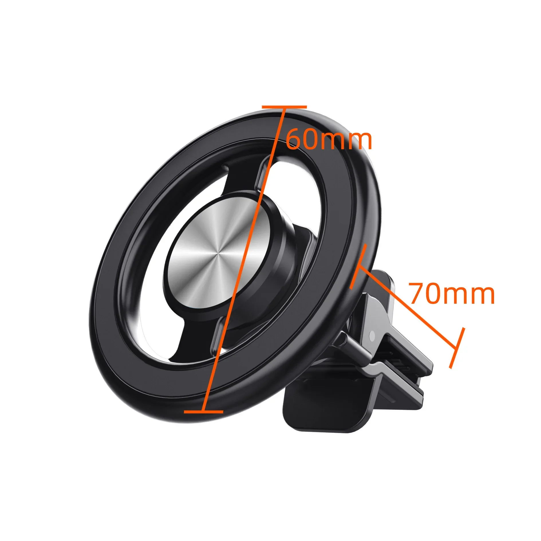 Magnetic Car Phone Holder Stand Magnet Car Mount Support GPS Mobile Bracket in Car For Macsafe iPhone 14 13 12 11 Samsung Xiaomi