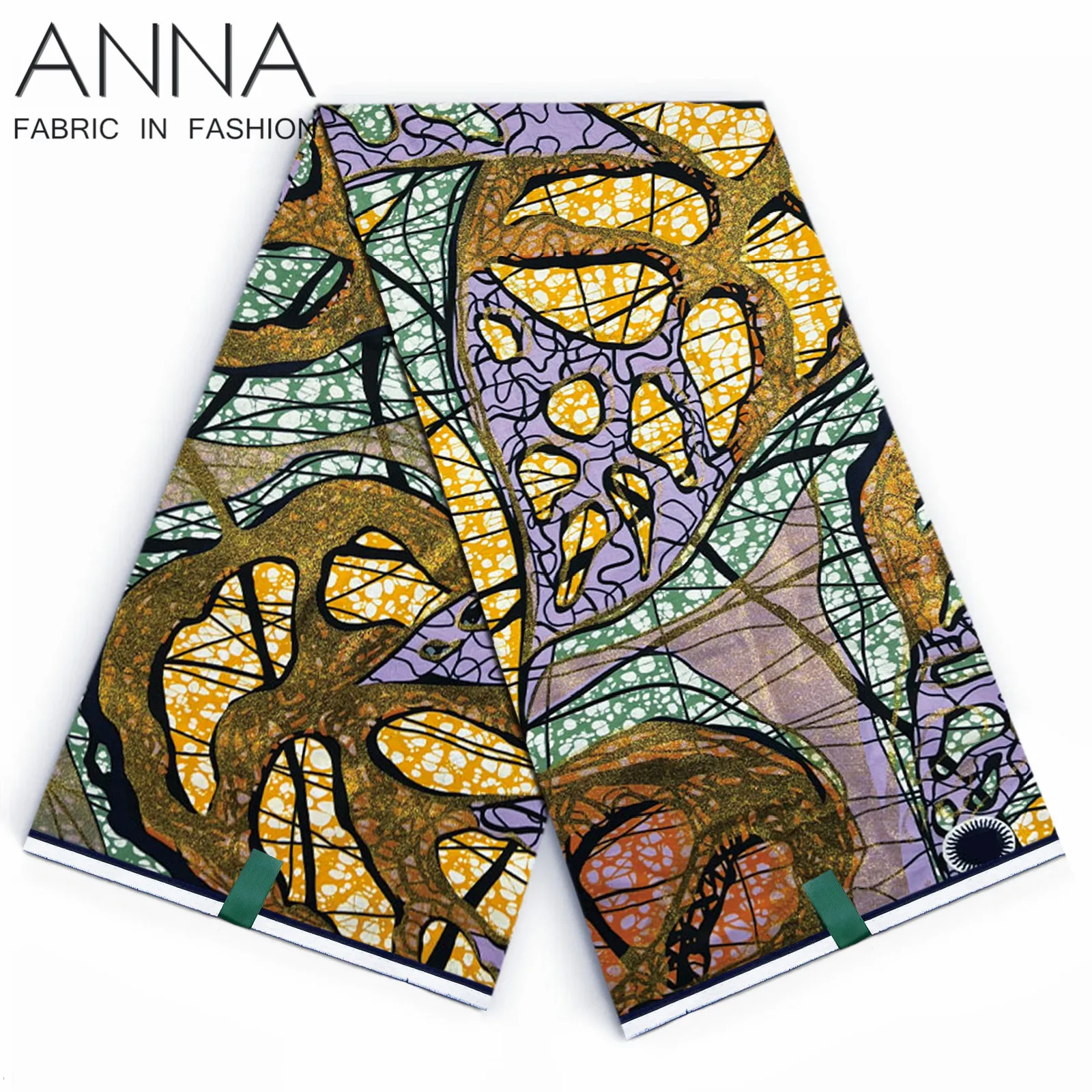 

Grand Super 100% Cotton African Wax Fabric High Quality Ankara Wax Print Fabric 6yards Women Fabric For Sewing VLS2093