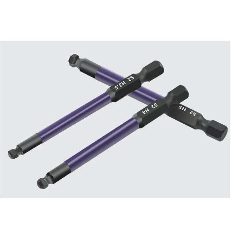 

Y1AD Внутренняя шестигранная отвертка головки шарика 1/4 -дюймового шарикового конец шестиуголь