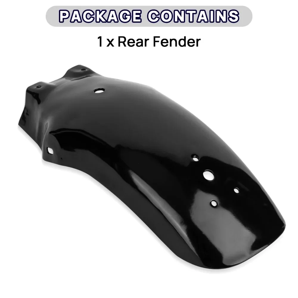 Motorcycle Accessory Rear Fender Guard Wheel Cover Universal for harley Chopper Cruisers Virago V-Star, Roadliner, Shadow Spirit
