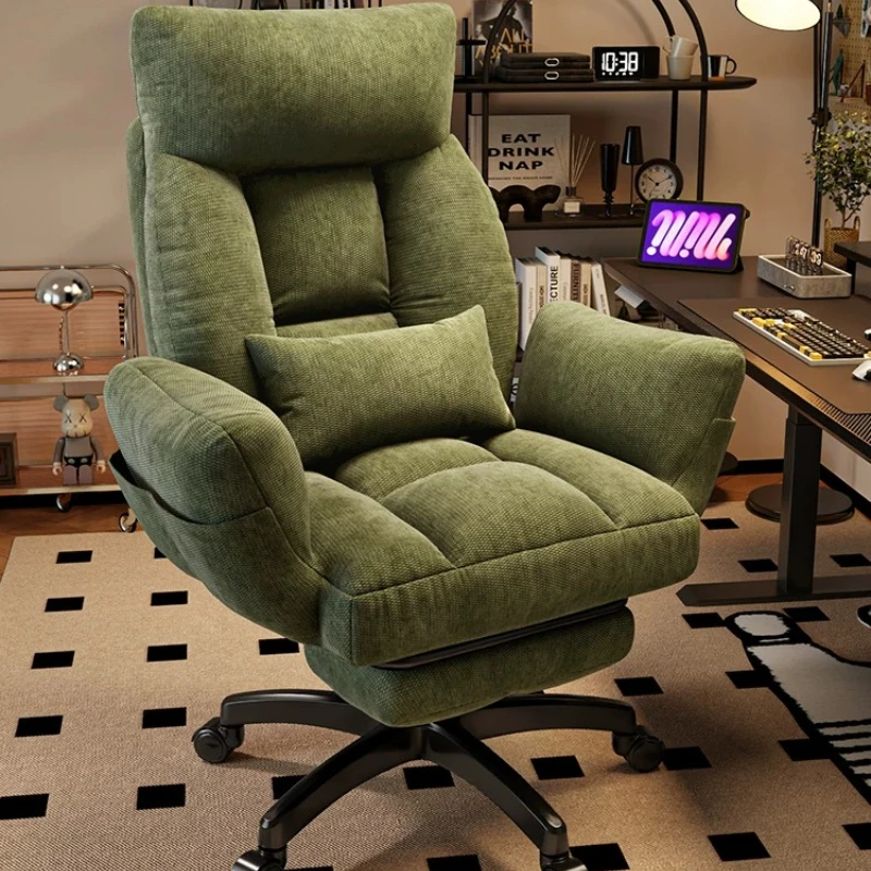 High Back Ergonomic Mobile Office Chair Bedroom Gaming Office Chair Comfortable Living Room Cadeiras De Escritorio Furniture