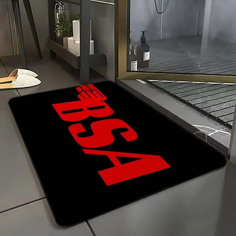 BSA Retrofit Motorcycle Entry Door Floor Mat Festive Decorations Carpet Bathroom Anti-slip Mat Entrance Doormat