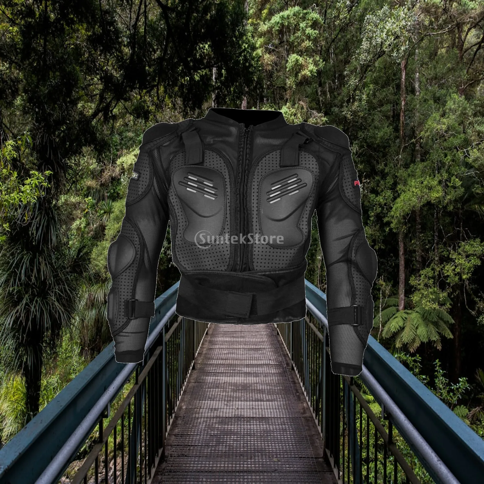 Motorcycle Protective Armor Jacket Summer Mesh Body Gear Full Coverage for Cross Country Sport Riding