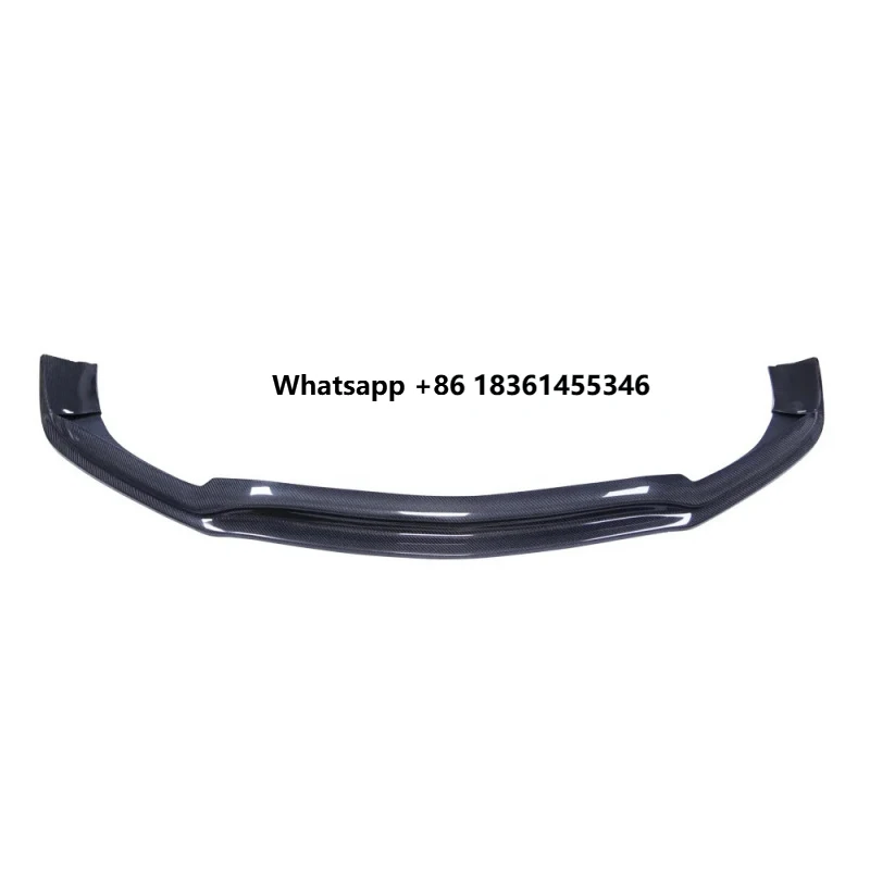 

For E Class W212 E260 E300 E400 Sedan 4 Door Sport Bumper 2014 -2016 Car Styling Carbon Fiber Front Lip Spoiler