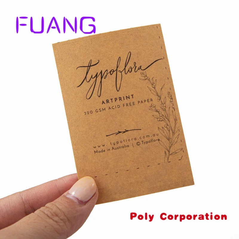 Alta Qualidade Impressão Personalizada Matte White Textured Paper Candle Sticker Grosso Textured Sticker Labels