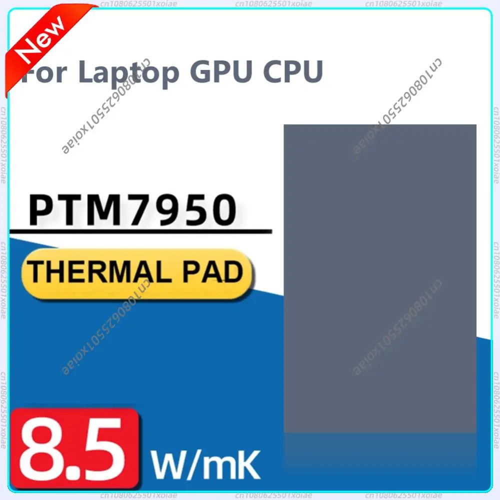 For Honeywell PTM7950 Heat Dissipation Pad Patch 8.5W/mK CPU Thermal Conductive Paste Pad Patch Replacement for Laptop GPU CPU