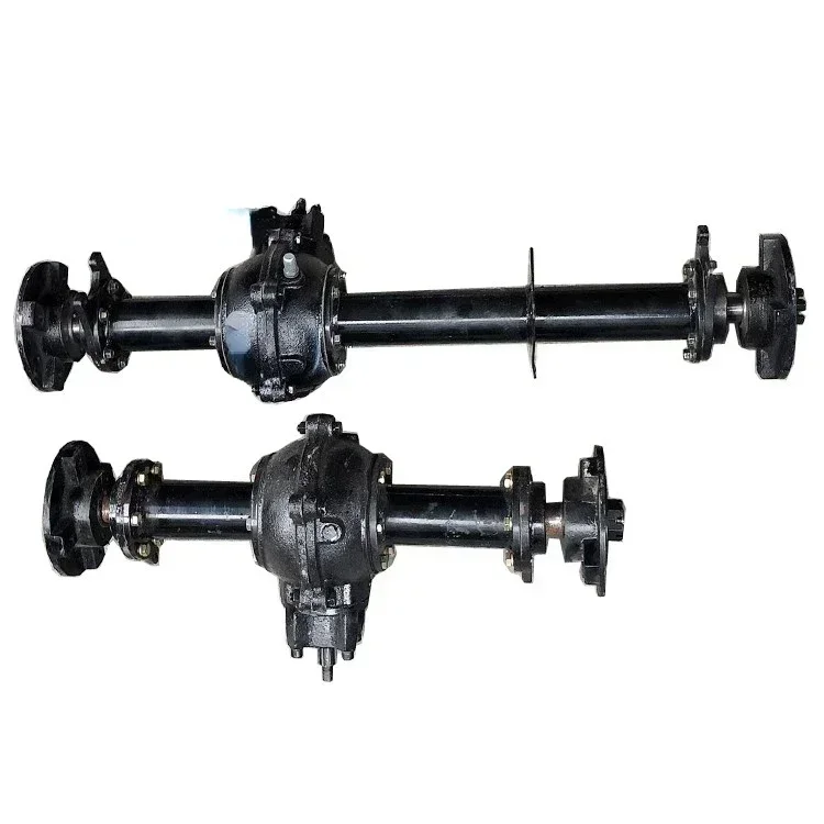 

Excellent Self Made Modified Four-wheel Motorcycle Karting Beach Bike Differential Rear Axle Drive Disc Brake Suspension 55CM-78