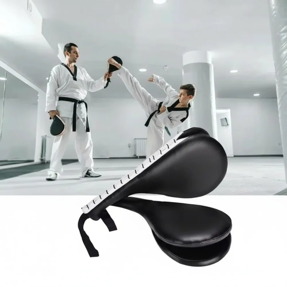 Portable Double Kickboxing Pad Durable Punching Paddles Kicking Target Pads Taekwondo Kick Pads Boxing Martial Arts Training