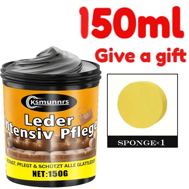 Leather Color Restoring Cream for Seats Sofas Jackets Shoes Leather Bags Car Interior - Conditioner And Protector