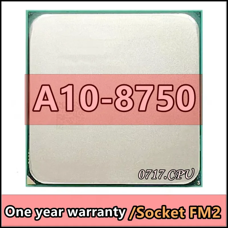 A10-8750B A10 8750 3.6G Used 65W AD8750YBI44JC/AD875BYBI44JC Socket FM2+