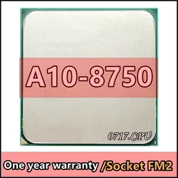 A10-8750B A10 8750 3.6G Used 65W AD8750YBI44JC/AD875BYBI44JC Socket FM2+