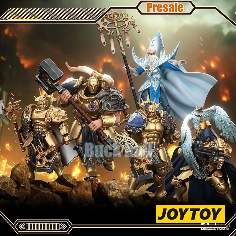 JOYTOY Warhammer Stormcast Eternals The Blacktalons Neave Blacktalon Shakana Goldenblade Model Collect Decor Toy Birthday Gift