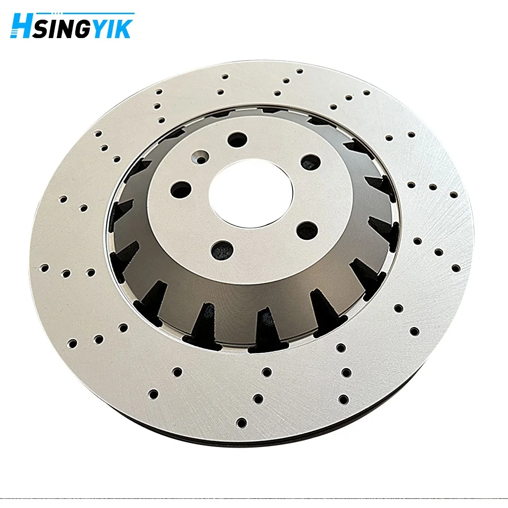 

2026 New Rear Brake Disc Rotor for A udi A3 Limousine Sportback RS3 Quattro OE 8V0615301S 369X34MM