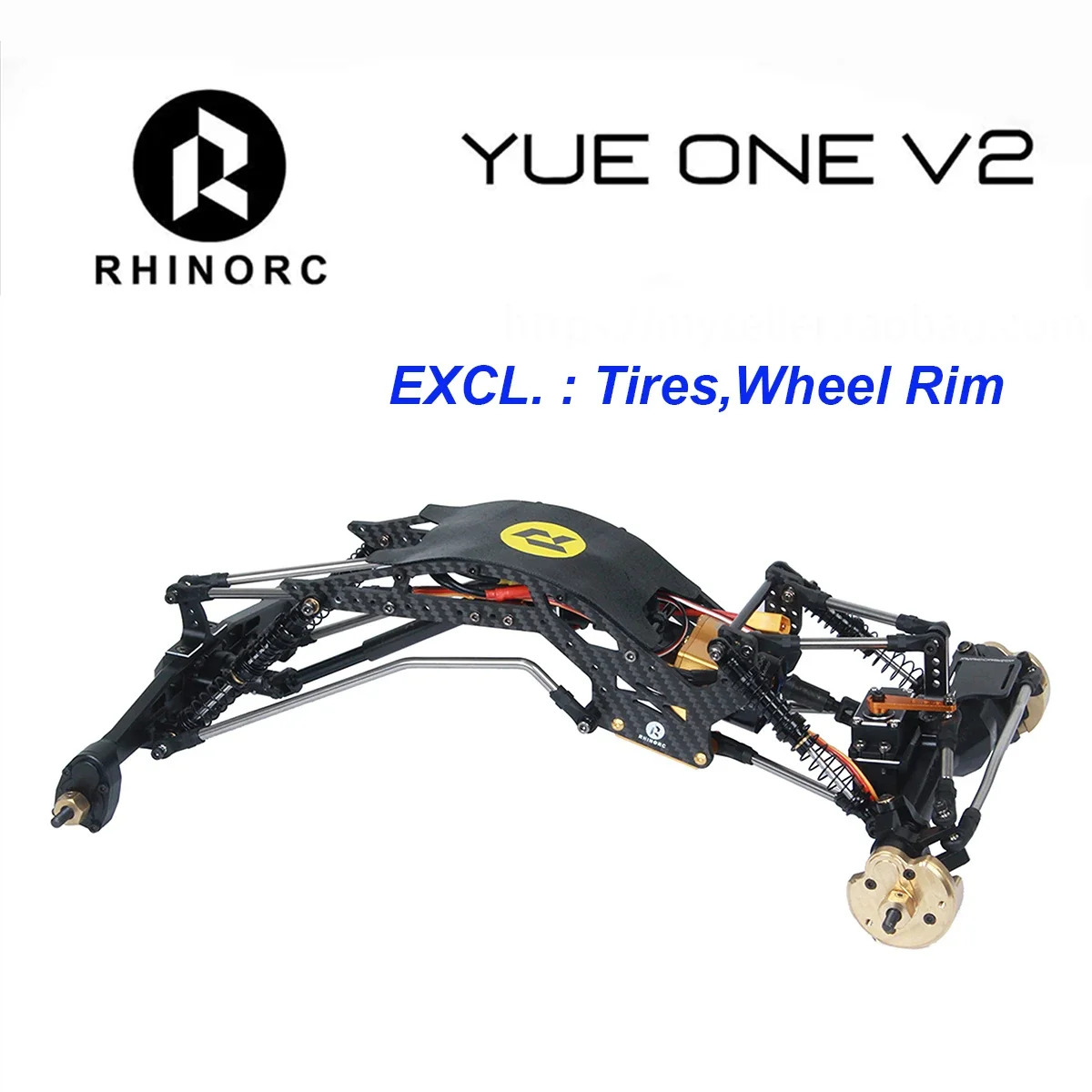 

Спортивный гусеничный автомобиль RhinoRC YUE ONE V2, комбинированный бесщеточный двигатель Outrunner AM32, для гусеничных машин MOA Competition 1/10 Off-Road