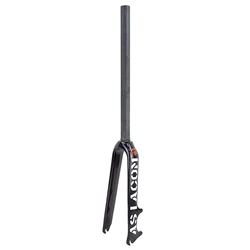 New ASIACOM 20er inch Folding bike small wheel Fork 3K full carbon fibre bicycle front forks disc V brake 20 inch