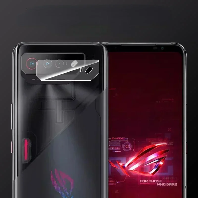 For Asus Rog Phone 6 7 Pro Ultimate Clear Ultra Slim Back Rear Camera Lens Protector Cover Soft Tempered Glass Protection Film