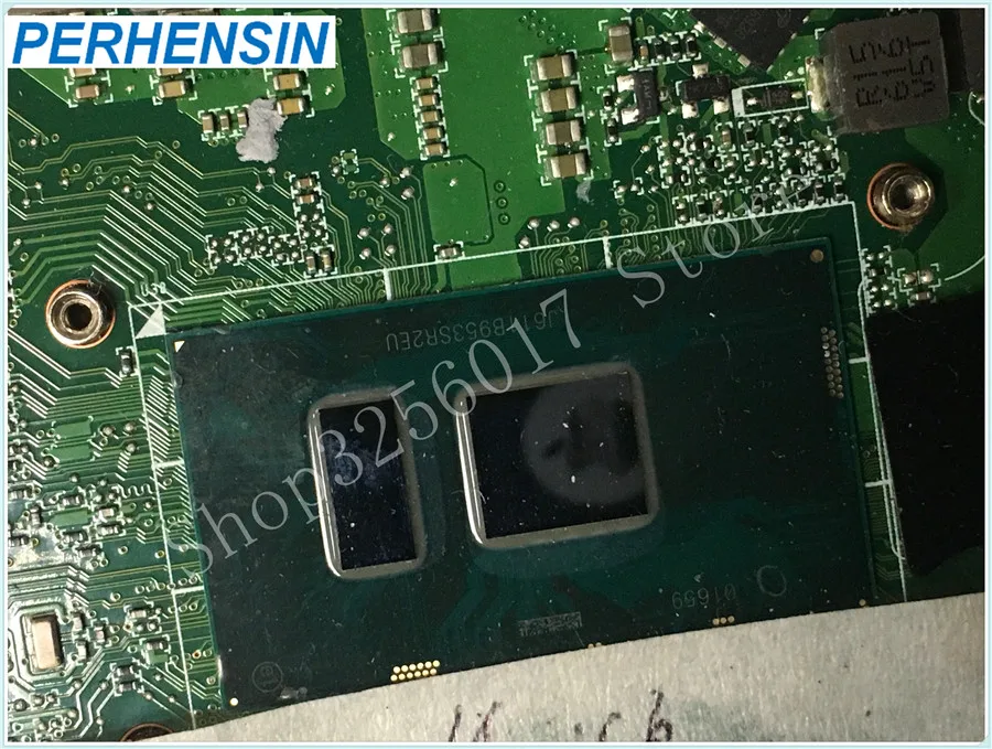 FOR Lenovo  V310-14ISK V310-15ISK Laptop Motherboard 5B20L46644 DA0LV6MB6F0 SR2EU I3-6100U 100% WORK PERFECTLY