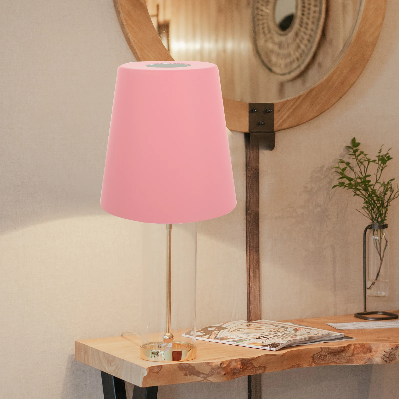 

Iron Lamp Shade Solid Painting Durable Ceiling Pendant Chandelier Decorative Light Cover Comfortable Soft Light