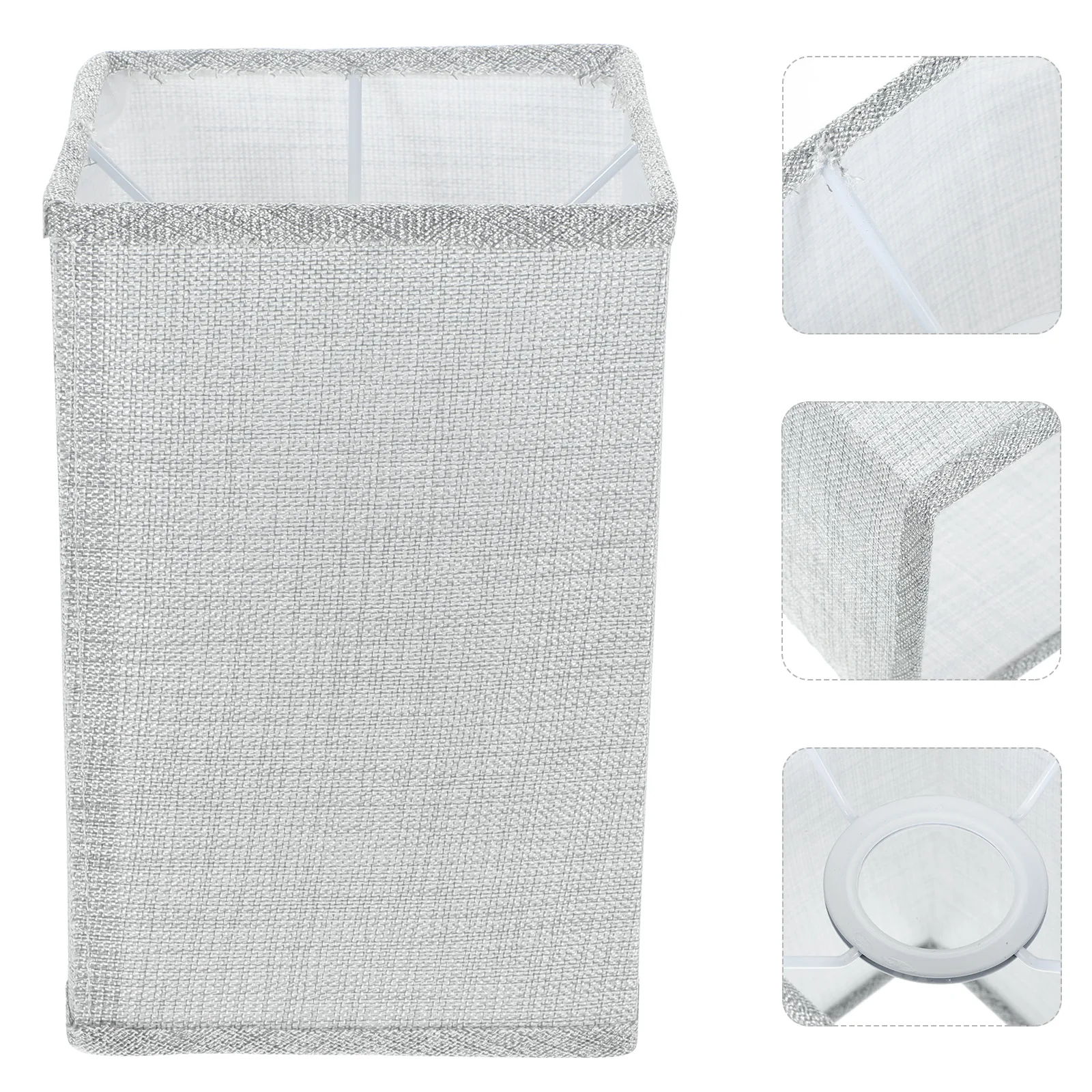 Ceiling Square Lampshade Replacement Linen Traditional Replacements