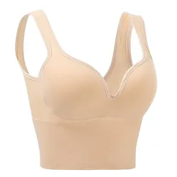Beauty Back Sexy Sports Bra Push Up Bras Big Backless Straps Soft Support Lingerie For Women Underwear